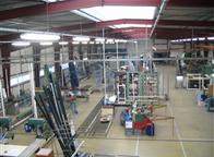 Vue générale sur l'unité de production.