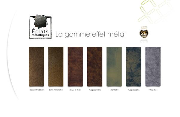 Coloris Eclats métalliques - MGP ALU