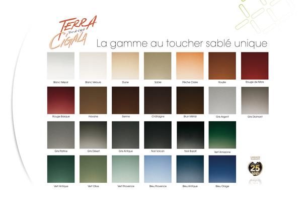 Coloris Terra Cigala - MGP ALU